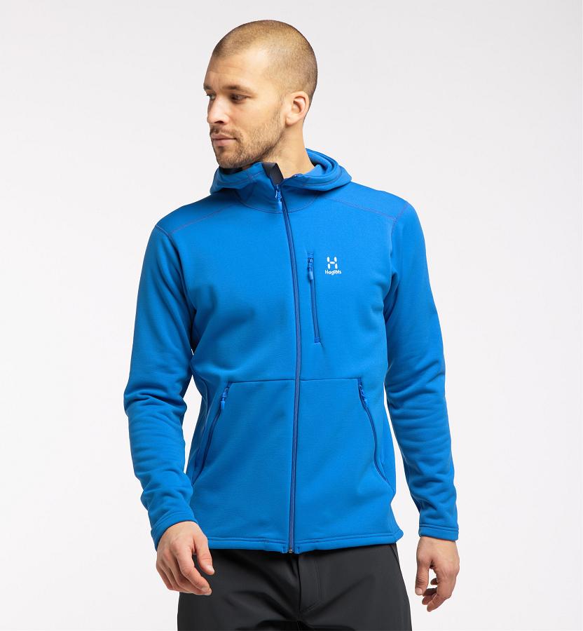 Haglöfs Mens Bungy Fleece Blue New Zealand 16893KOCS